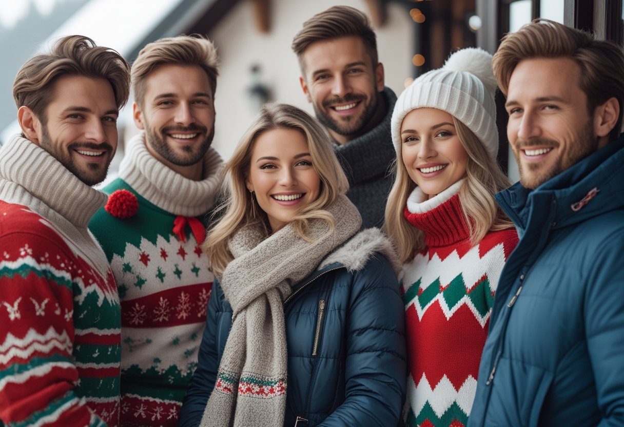 Sådan holder du varmen med stil fra juletrøjer til at købe vinterjakker